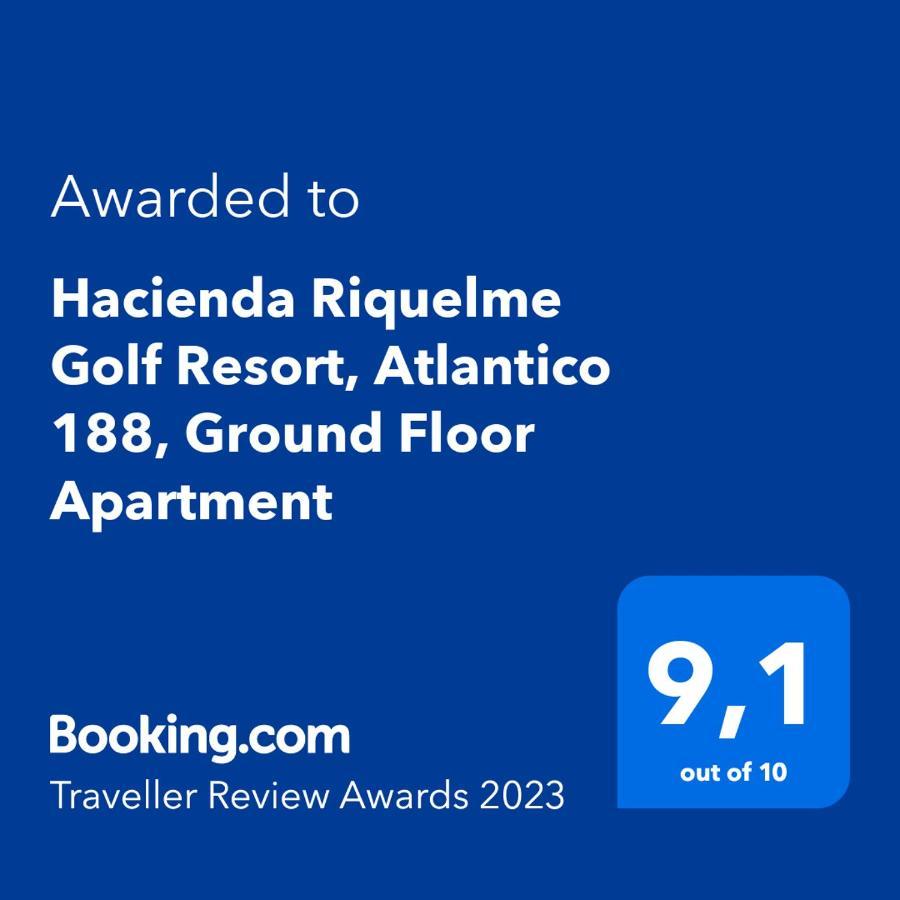 Hacienda Riquelme Golf Resort, Atlantico 188, Ground Floor Apartment Сукіна Екстер'єр фото